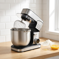 Batteur sur socle Shinechef 16L pour la pâtisserie professionnelle, mélangeur planétaire robuste 2800W avec moteur en cuivre pur 9845 et engrenage métallique