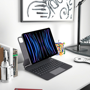 Mise à niveau du clavier USB sans fil <span class=keywords><strong>Magic</strong></span> Power Display pour iPad Pro 11 Air 4 <span class=keywords><strong>5</strong></span> 10.9 Pro 12.9 nouveau produit rétro-éclairage Trackpad RoHS - Product Image 1