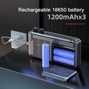 Reproductor MP4 Portátil con Pantalla LCD de 4.3 Pulgadas, Altavoz BT, Multibanda, Batería Recargable Integrada, <span class=keywords><strong>Radio</strong></span> FM - Product Image 3