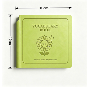 Libro tascabile di vocabolario australiano 100x100mm, mini quaderno di parole inglesi per studenti, apprendimento delle lingue e studio quotidiano - Product Image 2