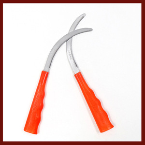 Agricultural Serrated Sickle Stainless Steel Plastic Handle For Harvesting Crops And Leeks Industrial Grade Bright Uncoated - Product Image 4