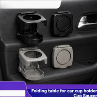 Nouveauté : Porte-gobelet universel pliable pour voiture en ABS, porte-gobelet pour grille d'aération de voiture, porte-boissons