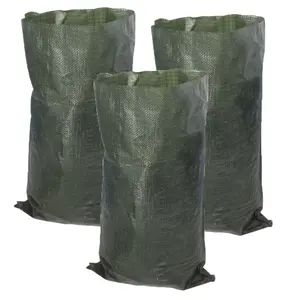 Sacchetto vuoto tessuto da 30kg pp per sacco anti allagamento