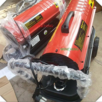 Chauffage au diesel pour serre, utilisation domestique, source d'énergie au kérosène et au diesel, construction en acier inoxydable, conception portable, turbine