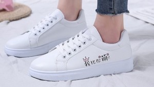 รองเท้าผ้าใบผูกเชือกสไตล์หวานสำหรับสาวๆ รุ่นใหม่รับฤดูใบไม้ผลิ - Product Image 5
