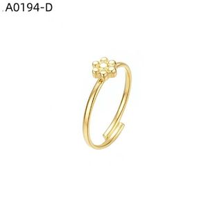Anillo de moda Amy Amy A0194 para mujer, chapado en plata 925, forma de flor, circonita cúbica, joyería de regalo para uso diario - Product Image 3