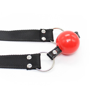 フェチカップルのための赤いボールオープンマウスセクシャルボンデージスレーブ大人のゲーム<span class=keywords><strong>BDSM</strong></span> - Product Image 5