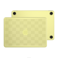 Élégant boîtier pour PC à motif damier pour MacBook Neo, coque de protection durable
