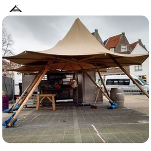 Boteen vệ tinh Safari Lều tất cả các mùa cắm trại zelt mũ rơm cắm trại Lều Safari Lều tất cả các mùa với sanitairy - Product Image 6