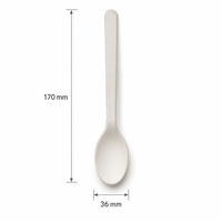 Ensemble de couverts en fibre de canne à sucre naturelle pour la restauration, kits repas pour services de traiteur