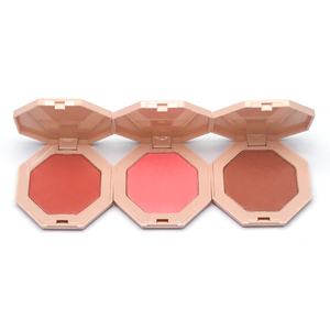 Caja de polvos hexagonales de maquillaje de 6 colores al por mayor, resaltador de un solo color, maquillaje con logotipo personalizado, Resaltadores de <span class=keywords><strong>bronceador</strong></span> fino en polvo - Product Image 6