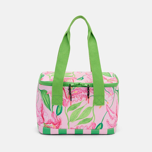 Borsa Termica da Campeggio e Picnic 2026 Personalizzata OEM per Viaggi, Spiaggia, Pranzo, Design Rosa con Logo - Product Image 4