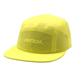 Bán Buôn Unisex Thời Trang Đi Bộ 3D Thêu Logo Ngoài Trời Ánh Sáng Trọng Lượng 5 Bảng Điều Chỉnh Snapback Chạy Lướt Sóng Cắm Trại Mũ Mũ - Product Image 1