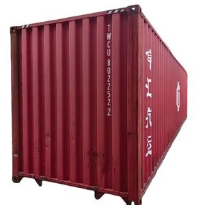Conteneurs maritimes secs d'occasion de <span class=keywords><strong>40</strong></span> <span class=keywords><strong>pieds</strong></span>, en panneaux sandwich d'acier, capacité 68 m³, pour usage en entrepôt - <span class=keywords><strong>Vente</strong></span> chaude 2023 - Product Image 1