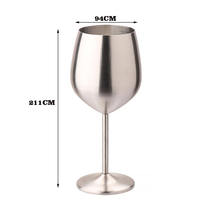Logo personnalisé fête mariage tasse en métal en acier inoxydable gobelets à vin rouge 16oz or rose flûte à champagne verre à vin en cuivre
