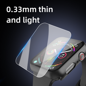 Protector de pantalla de vidrio templado para reloj inteligente IWatch <span class=keywords><strong>Apple</strong></span> <span class=keywords><strong>Watch</strong></span> Ultra <span class=keywords><strong>2</strong></span> 49mm Protector de pantalla de material híbrido con estampado de seda - Product Image 2