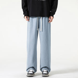 Hot Sell Jeans à lacets printemps/été à jambe droite pour hommes - Product Image 3