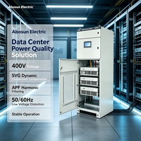 Generador de Var Estático SVG, Gabinete de Corrección Dinámica del Factor de Potencia, Compensación de Corriente Reactiva para Distribución Industrial