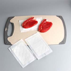 แผ่นดูดซับความชื้นขนาด 170x110 มม. แบบกำหนดเองสำหรับถาดบรรจุเนื้อปลา - Product Image 1