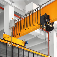 Pont roulant monopoutre professionnel à moteur électrique avec palan de levage