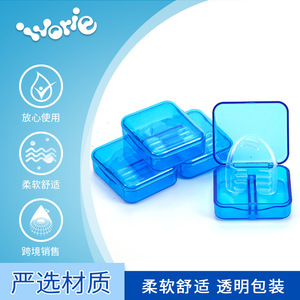 Protector Bucal Nocturno de Silicona Transparente Contra el Rechinamiento de Dientes, Con Estuche, Para Adultos - Product Image 3