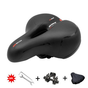 Selle de vélo confortable personnalisable, amortissant les chocs, respirante, anti-usure, pour vélo de route - Product Image 2