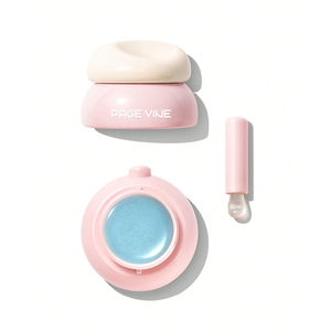 PAGE VINE Explosive Beauty Lip <span class=keywords><strong>Gloss</strong></span> Cream avec pinceau à lèvres et miroir Waterproof Long-lasting Moisturizing 8 Colors - Product Image 5