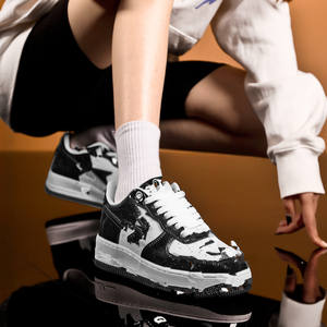 Zapatillas <span class=keywords><strong>Retro</strong></span> Estilo SB de Alta Gama - Negro Blanco <span class=keywords><strong>Panda</strong></span>/Gris Sombra Baja/Rojo Vino, Zapatos Casuales Unisex para Hombre y Mujer - Product Image 1