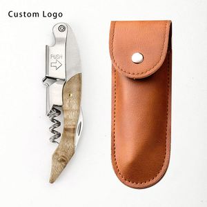 Tire-bouchon en acier plaqué OEM avec motif personnalisé, outil essentiel pour les barmans - Product Image 6