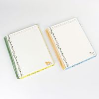Carnet à spirale avec impression de chien mignon, 100 feuilles, couverture en papier A4, journal pour les amoureux des animaux, étudiants, fournitures scolaires, cadeau