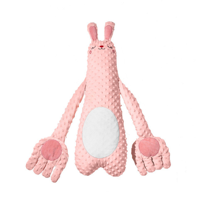 Plush Palm Patting Doll with PP Cotton Filled Self-Lying Sleep Pillow Anti-Jerk Design for Unisex Teens & Adults Party Use