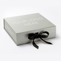 Digitaldruck Hochwertiges benutzer definiertes Logo Große Luxus Rosa Geschenk box Verpackung Falt schachteln