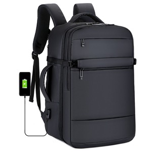 Amaro Men's <b>Backpack</b> 17 Inch Laptop Expandable Waterproof Business Travel <b>Backpack</b> - Product Image 1