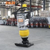 Pilonneuse électrique ZUJI HCD100 220V 380V à tension personnalisable, compacteur de sol, engin de construction, moteur 5.5HP