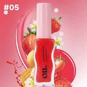 Nuevo encanto Cosméticos de belleza Fruta vegana Esencia de miel Aceite de labios Hidratante Luz Cuidado de labios Perla <span class=keywords><strong>transparente</strong></span> Brillo de labios a base de químicos - Product Image 6