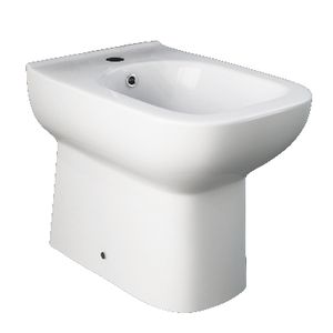 Bidet mural Origin, longueur 58 cm, largeur 36,5 cm, hauteur 43 cm, distributeur de savon liquide - Product Image 1