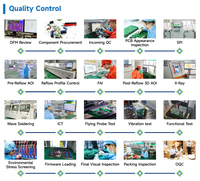 Services d'assemblage de composants électroniques de haute qualité, carte de contrôle de refroidisseur d'air haute performance, PCB SMD DIP, PCBA