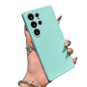 <span class=keywords><strong>Funda</strong></span> de teléfono de silicona fina y ligera colorida para <span class=keywords><strong>Samsung</strong></span> Galaxy S24 <span class=keywords><strong>Ultra</strong></span> S25 S23 S22 <span class=keywords><strong>S21</strong></span> Plus, <span class=keywords><strong>funda</strong></span> trasera de Tpu suave mate - Product Image 1