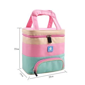 Boîte à pizza isotherme portable en tissu Oxford grande capacité pour 4 personnes, avec bandoulière, en stock usine - Product Image 4