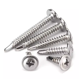 Vis autotaraudeuses pour métal-Acier inoxydable 410 #8 #10 vis à tôle vis auto-perceuses pour la construction et la réparation - Product Image 2