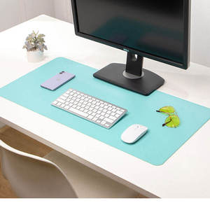 Wholesale Leather Desk <b>Mat</b> <b>Large</b> Mouse Pad Keyboard <b>Mat</b> Anti-Slip Waterproof PU Desk Protector for Office Laptop Gaming Computer - Product Image 1