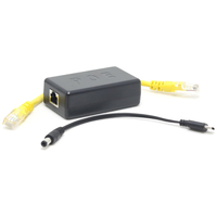 2.5G DC5.2V 4A IEEE802.3af/at entrée Gigabit PoE Splitter Micro DC Type-C sortie avec données + 5 Volt 24w alimentation vers adaptateur tablette