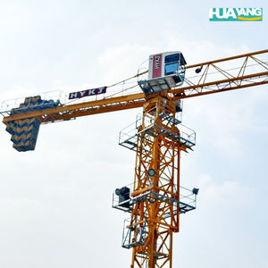 Grúa Torre ZOOMLION de 10 Toneladas Usada de Segunda Mano, de Venta Caliente, para Operaciones en Altura de 65 Metros - Product Image 2