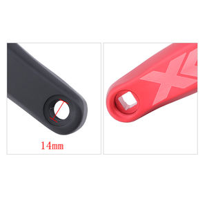 <span class=keywords><strong>Bielas</strong></span> <span class=keywords><strong>MTB</strong></span> de Agujero Cuadrado 170 mm 22-32-44T Desmontables de Tres Velocidades para Competición Juego de <span class=keywords><strong>Bielas</strong></span> de Bicicleta de 8/9 Velocidades - Product Image 6