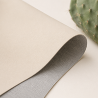 Tissu en cuir de cactus bio, cuir végétalien PU, matière synthétique pour vêtements, sacs, canapés