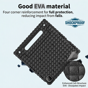 เคสแท็บเล็ต HGD High Grade EVA Foam Flip สำหรับ iPad Pro 11 2024 ขนาด 10.2 นิ้ว ป้องกันแรงกระแทก ทนทาน พร้อมจี้ห้อย - Product Image 2
