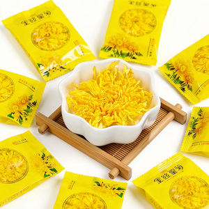 Teh Krisan Sutra Emas Kemasan Individual OEM, Teh Herbal Alami Penyerap Panas, Sachet Tunggal, Minuman Panas/Dingin, Anhui - Product Image 3