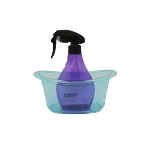 Vasca da bagno trasparente per confezione regalo contenitore a forma di vasca da bagno contenitore per la conservazione del prodotto