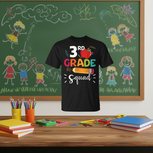 T-shirt pour étudiants et enseignants de la 3e année, retour à l'école - Product Image 3