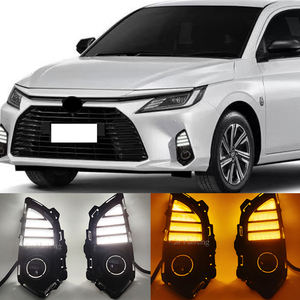 ไฟวิ่งกลางวันแบบ LED สำหรับ <span class=keywords><strong>Toyota</strong></span> Yaris <span class=keywords><strong>Ativ</strong></span> Vios 2023 พร้อมไฟเลี้ยวแบบไดนามิก รีเลย์ไฟ LED DRL สำหรับรถยนต์ ไฟตัดหมอก - Product Image 4